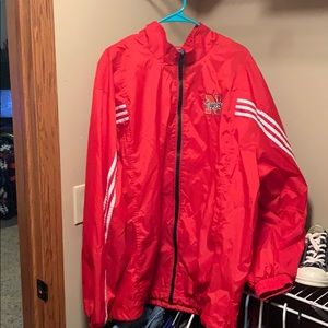 Vintage Nebraska Huskers Windbreaker